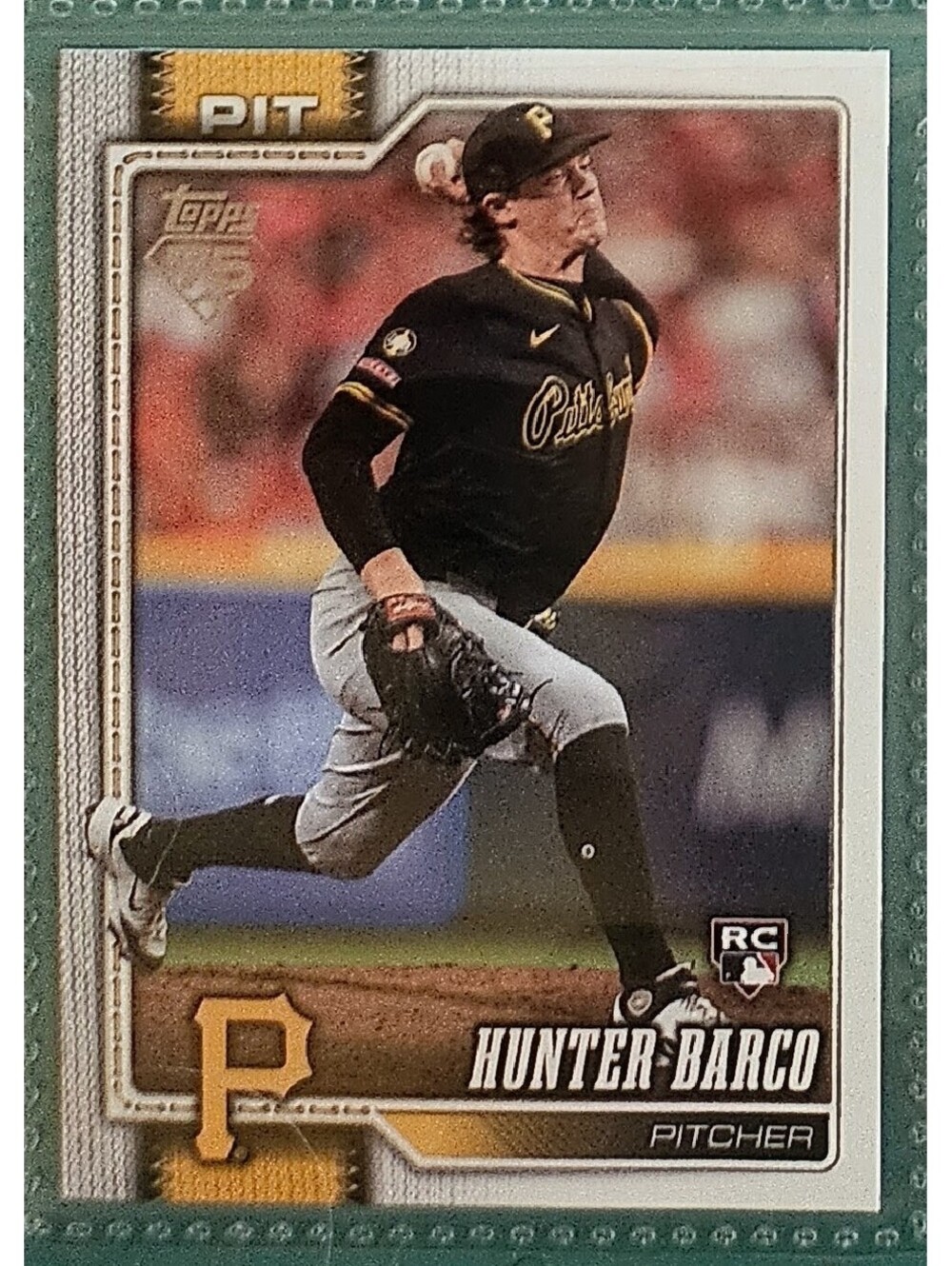 2026 Topps Hunter Barco ROOKIE #398 Pittsburgh Pirates